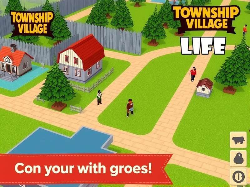 Township Village Life Game Screenshot